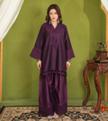 Plum Poise – Cotton Silk Set