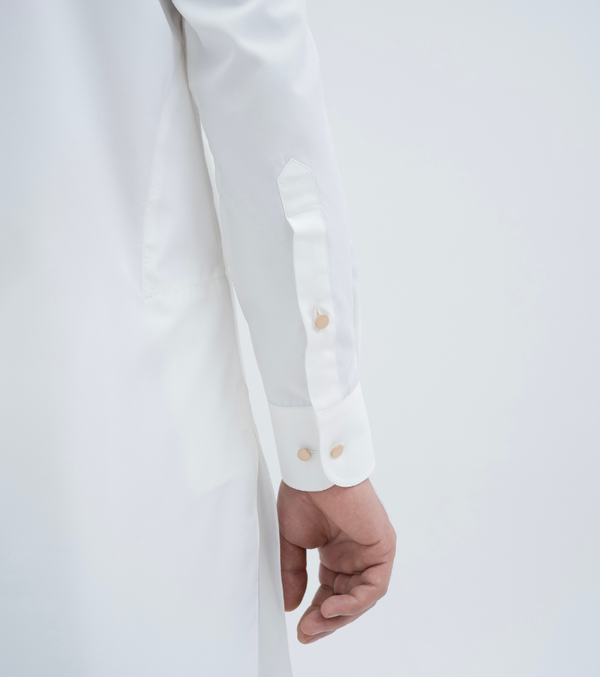Classic Spread Collar Off-White