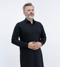 Classic Spread Collar Jet Black
