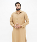 Classic Spread Collar Khakhi