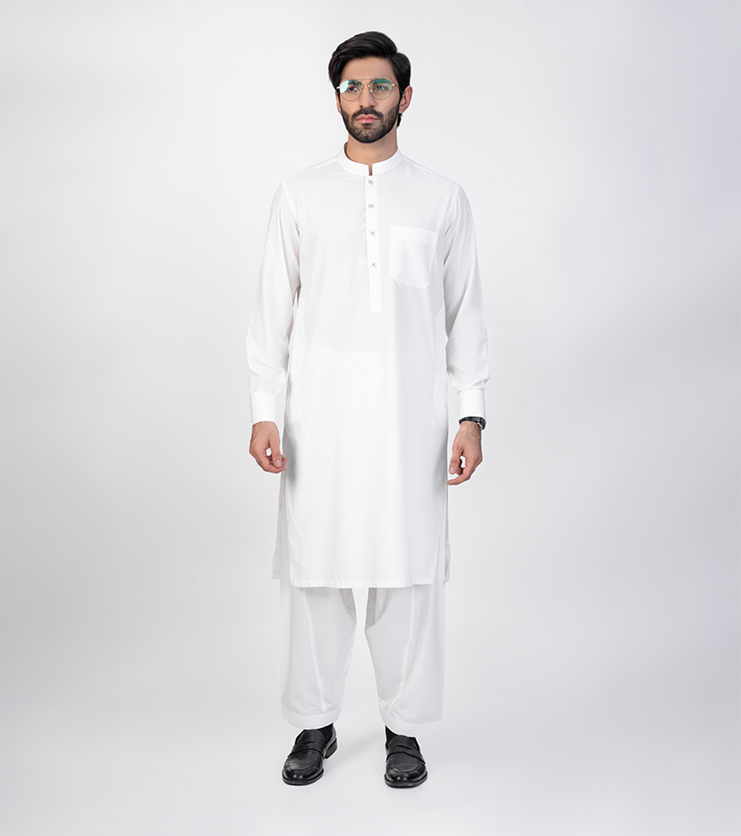 White Kurta Shalwar