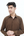 Classic Spread Collar Dark Brown