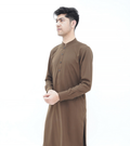 Classic Straight half Band Dark Brown