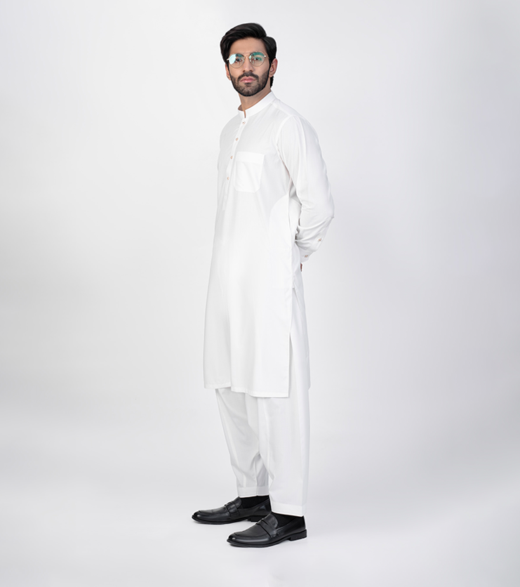 White Kurta Shalwar