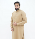 Classic Straight half Band Khakhi