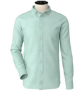 Aqua Green Irish Linen Button Down Shirt