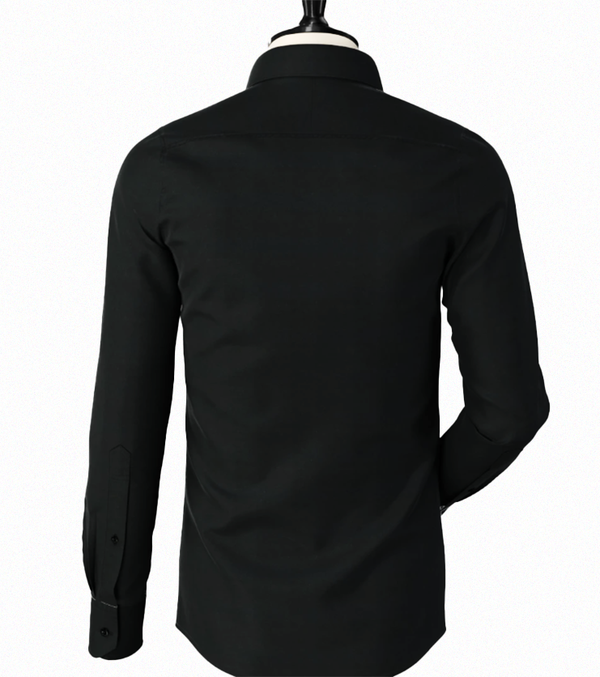 Belmont Black Band with Plain Back