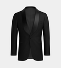 Black  Shawl Lapel Tuxedo Suit