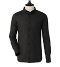 Black irish Linen Button Down Shirt