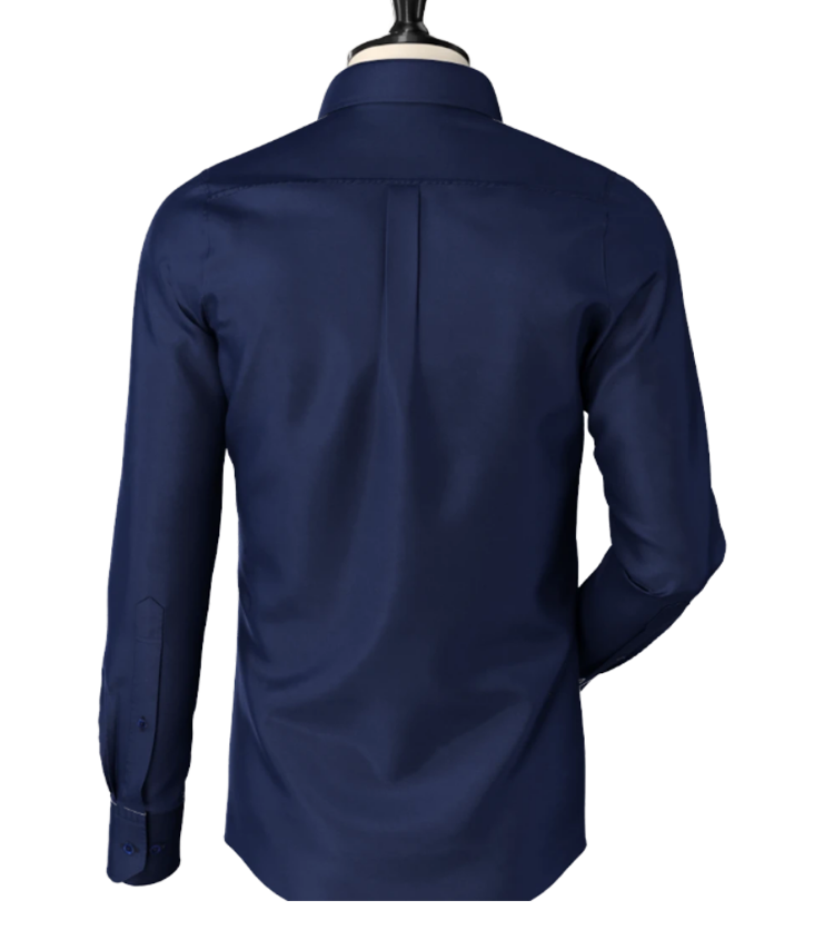 Collar With Hidden Placket Shirt