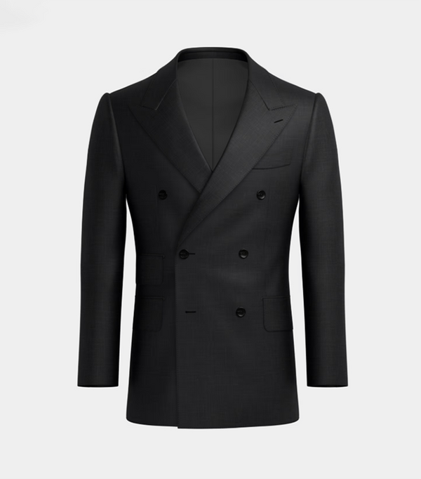 Charcoal Grey Double Breasted Suit