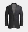 Charcoal Grey Notch Lapel Three Piece Suit