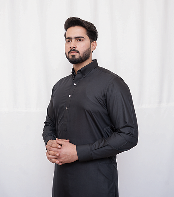 Black Shalwar Kameez