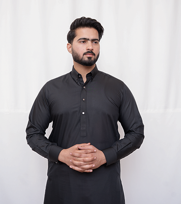 Black Shalwar Kameez