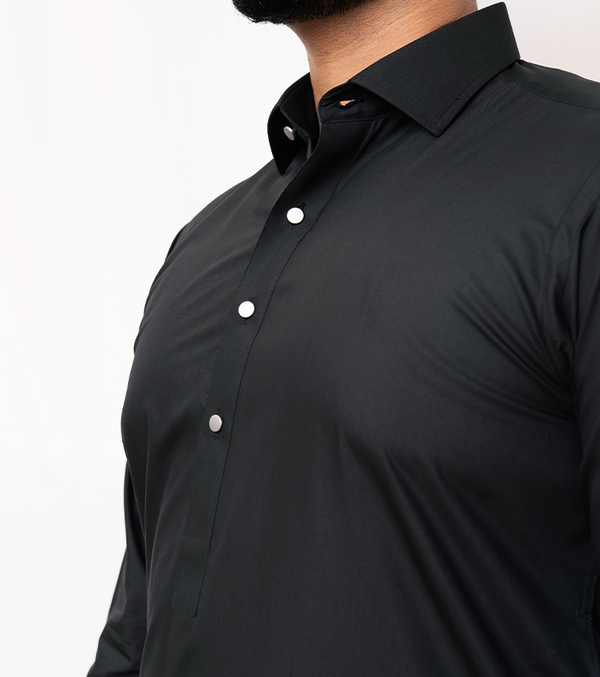 Black Shalwar Kameez
