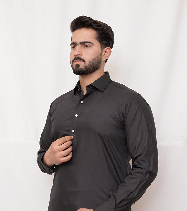 Black Shalwar Kameez