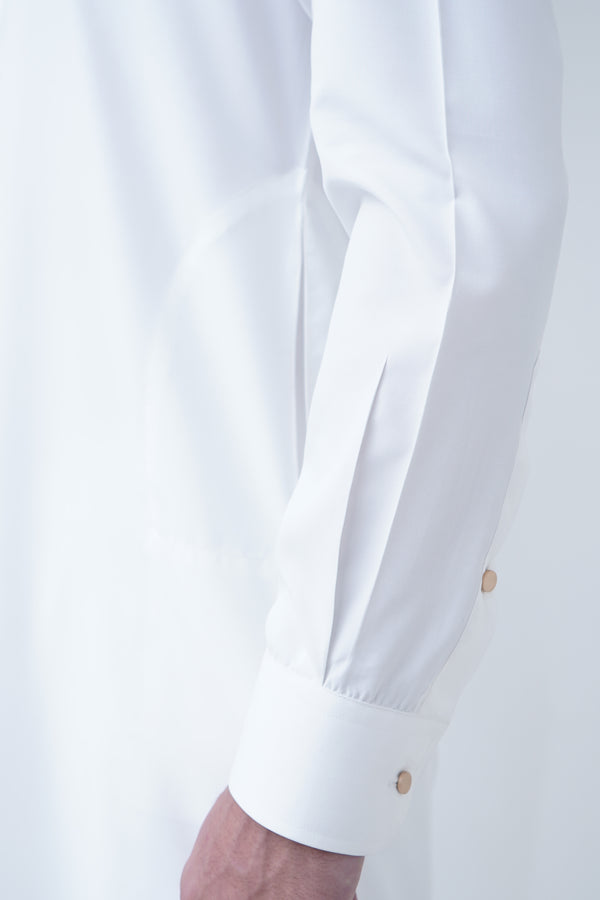 Classic Round half Band Off-White