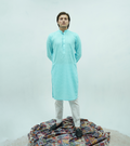 Ice Blue Kurta