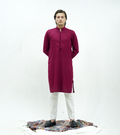 Berry Wine Kurta