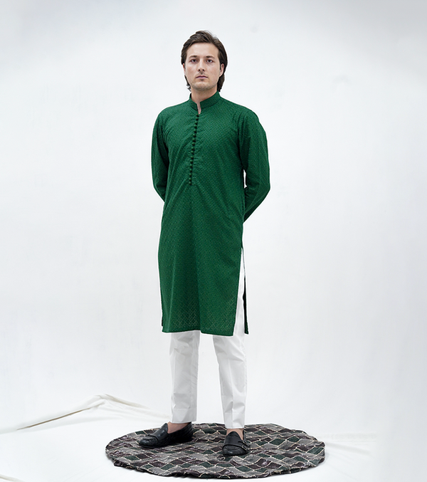 Emerald Green Kurta