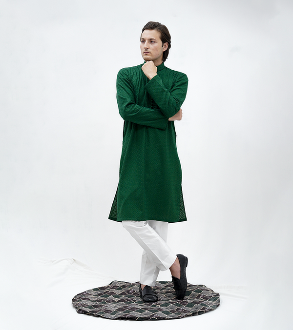 Emerald Green Kurta