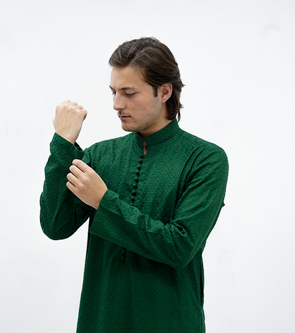 Emerald Green Kurta