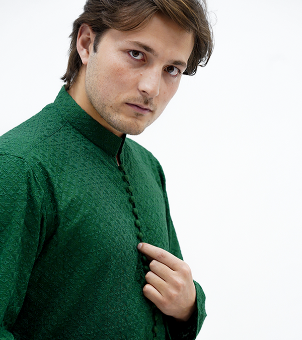 Emerald Green Kurta