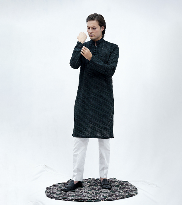 Black Kurta