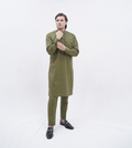 Olive Green Kurta