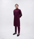 Deep Purple Kurta