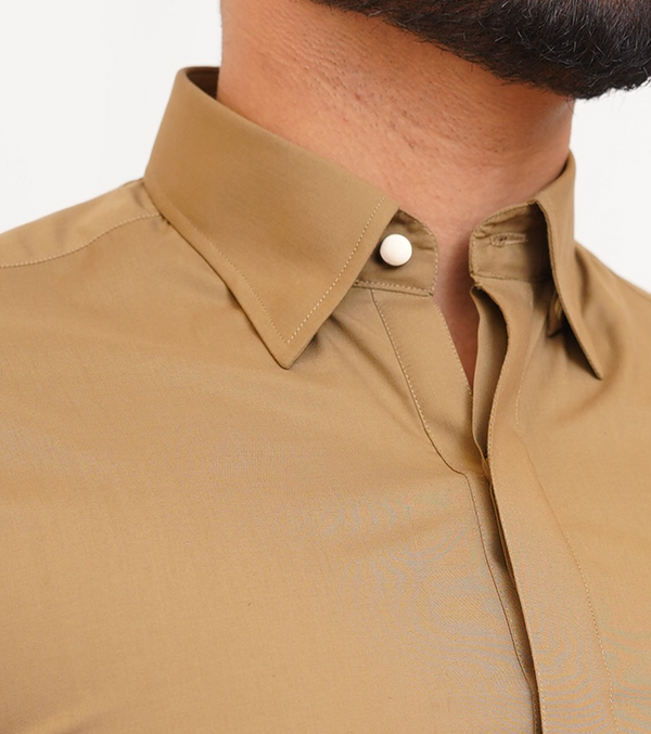 Khaki Shalwar Kameez