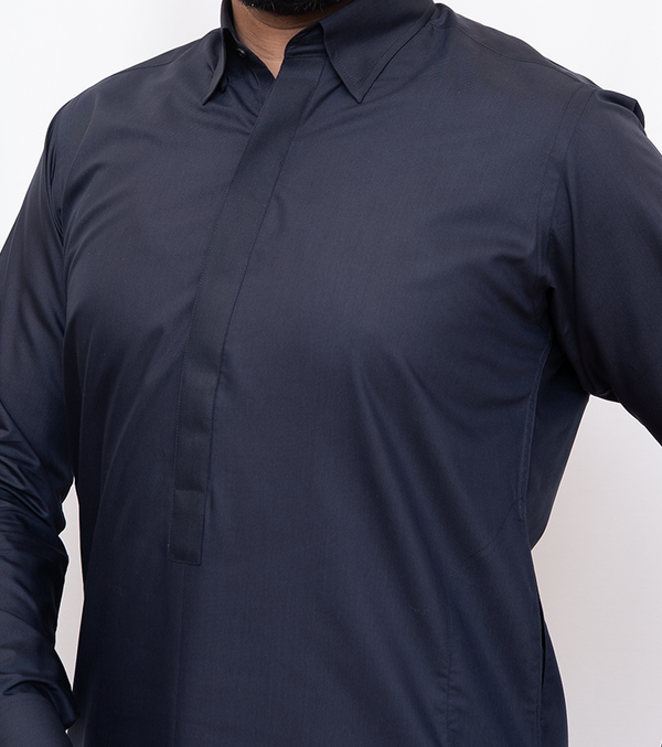 Navy Blue Shalwar Kameez