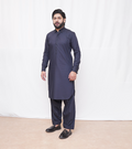 Navy Blue Shalwar Kameez