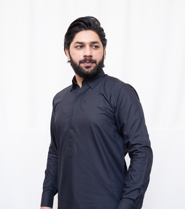 Navy Blue Shalwar Kameez