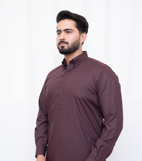 Maroon Shalwar Kameez