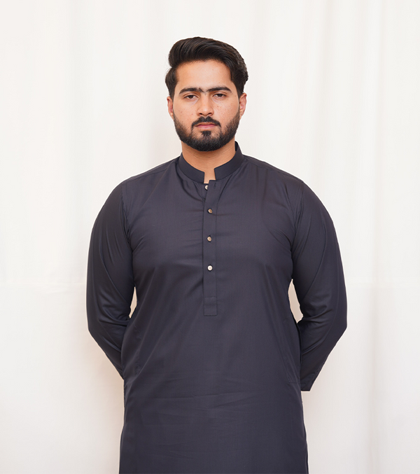 Navy Blue Kurta Shalwar