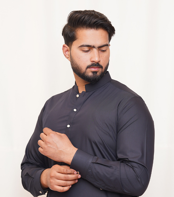 Navy Blue Kurta Shalwar