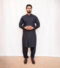 Navy Blue Kurta Shalwar