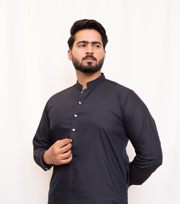 Navy Blue Kurta Shalwar