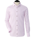 Baby Pink Double Button High Band Shirt
