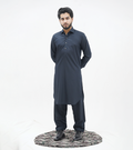 Navy Blue Shalwar Kameez