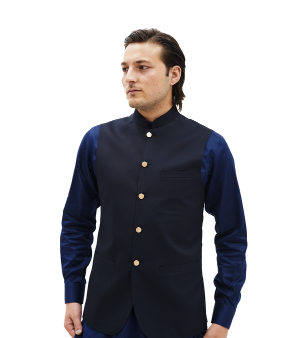 Midnight Blue Regular  Waistcoat