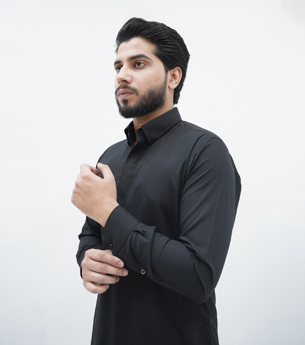 Black Shalwar Kameez