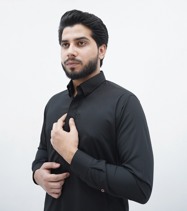 Black Shalwar Kameez