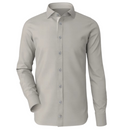 Light Grey Shirt On Ivory Contrast