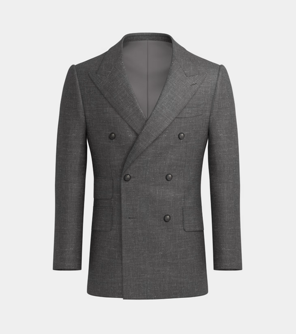 Mid Grey Double Breasted Suit