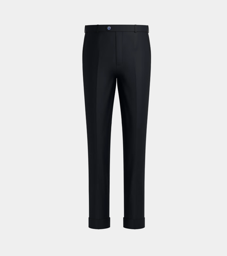 Midnight Blue Double Breasted Suit
