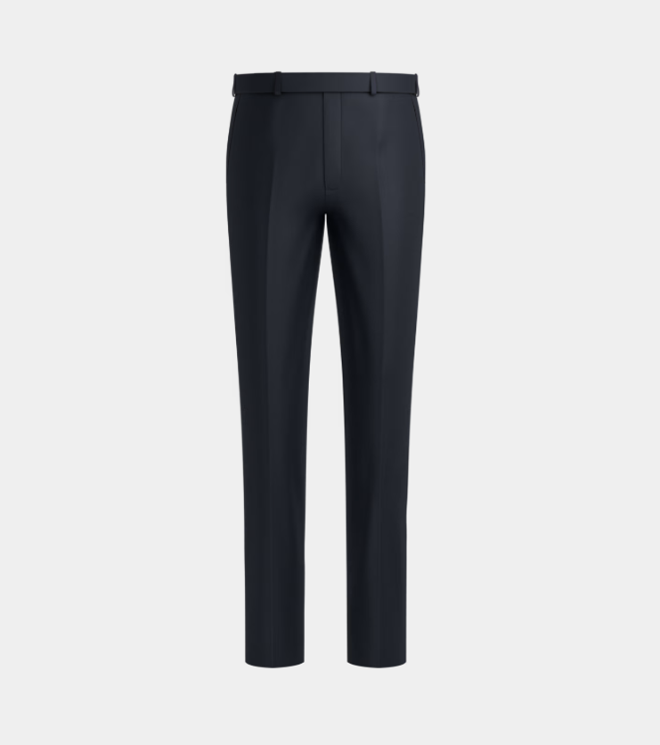 Navy Shawl Lapel Tuxedo Suit