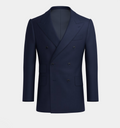 Navy Blue Double Breasted Suit