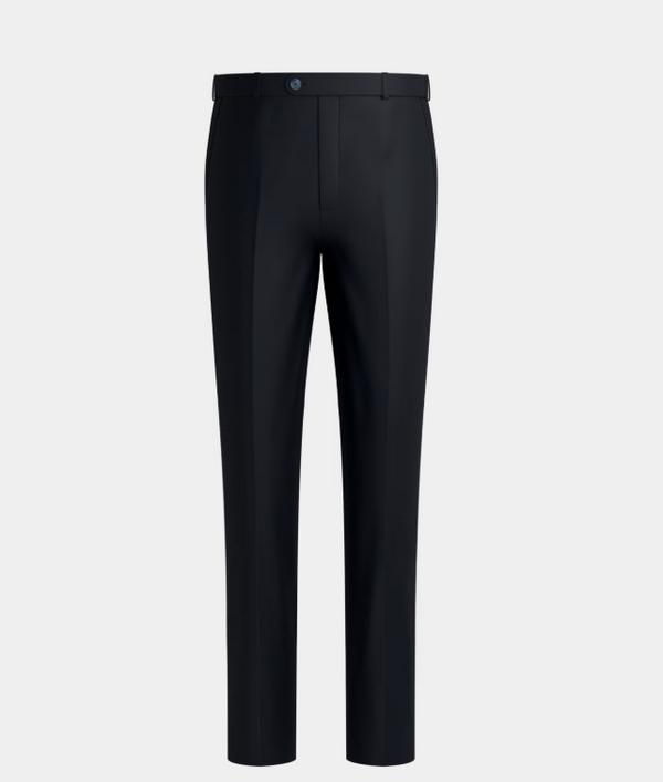 Midnight Blue Peak Lapel Two Piece Suit